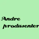Andre produsenter