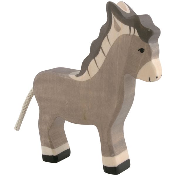 Holztiger trefigur esel
