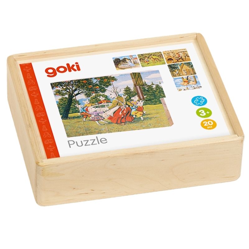 Goki kubepuslespill eventyr