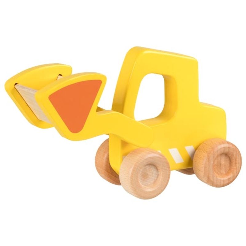 Goki liten gravetraktor gul