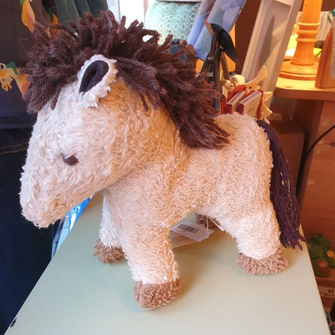 Hovedbilde Plü Natur kosedyr hest brun/beige