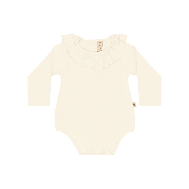Uaua langermet romper Crema