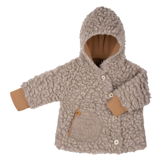 Hovedbilde Pure Pure lodden ulljakke beige - kun 98/104