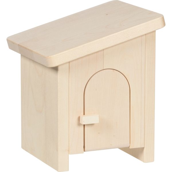 Holztiger hønsehus i tre