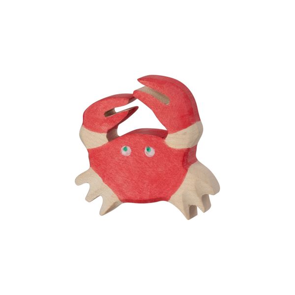 Holztiger trefigur krabbe