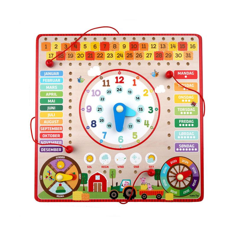 Wacky Wonders kalender i tre norsk
