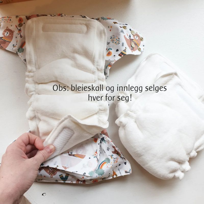 Blümchen alt-i-to bleieskall onesize