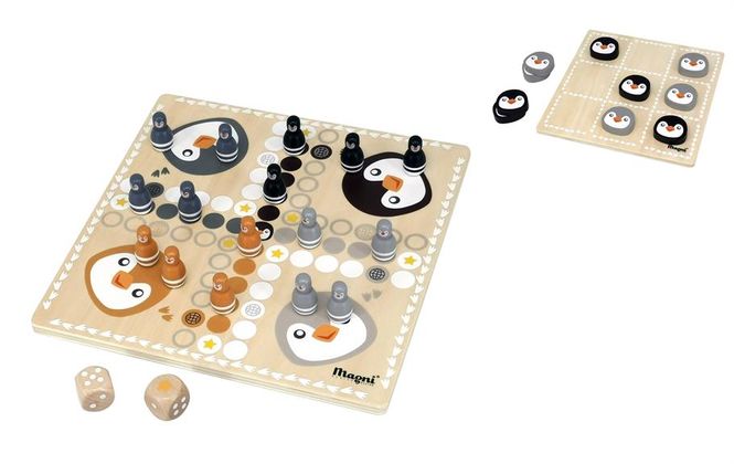 Hovedbilde Magni ludo med pingvinmotiv