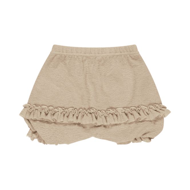 Hovedbilde Petit by Basics babyshorts i ull med volang ...