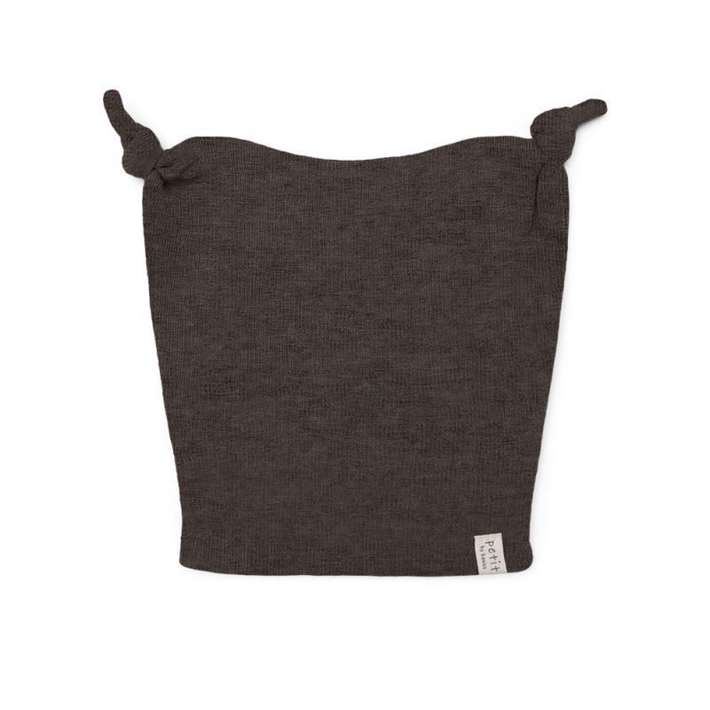 Petit by Basics topplue ull baby brun