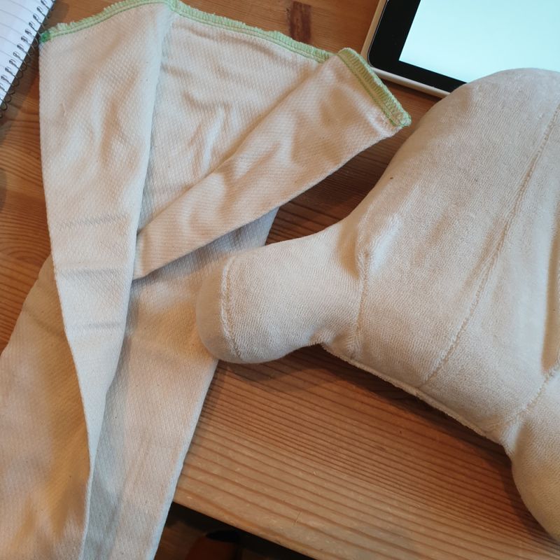 Blümchen prefolds økobomull