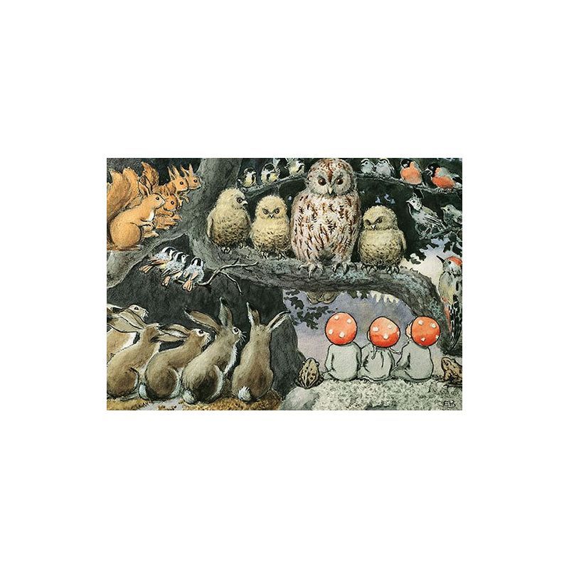 Postkort Elsa Beskow bokillustrasjoner - velg motiv