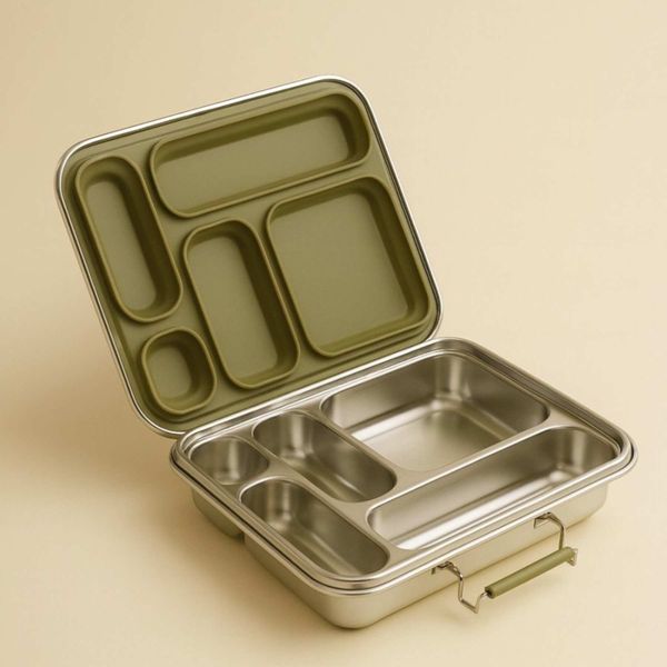 Haps Nordic HAPSBOX tett matboks med mange rom