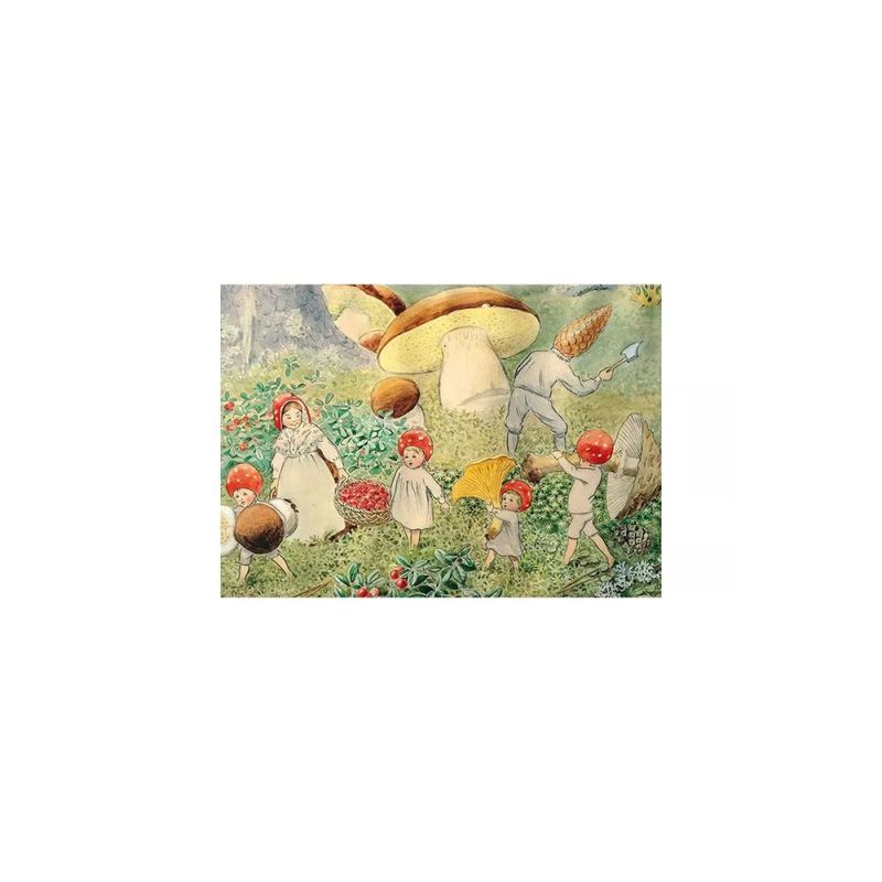 Postkort Elsa Beskow bokillustrasjoner - velg motiv