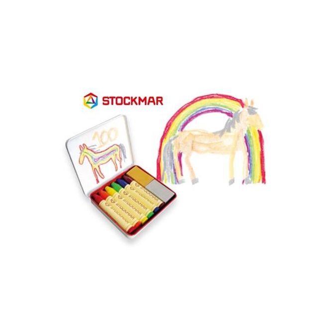 Hovedbilde Stockmar Rainbow Edition 6 fargestifter, 2 ...