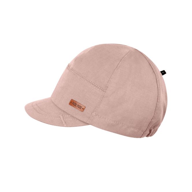 Hovedbilde Pure Pure caps barn lin/bomull dus rosa - kun 53